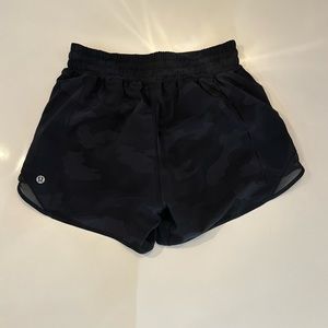 Camo Black Lululemon Shorts